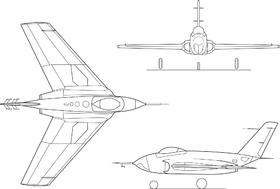 vue en plan de l’avion