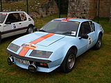 Ein Alpine A310 V6 im Jahr 2013