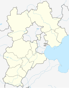 Handan is located in Hebei