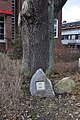 Gedenkstein an der Friedenseiche in Hamburg-Volksdorf