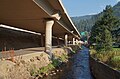 File:I-90 viaduct in Wallace, ID - looking eastbound from 6th Street.jpg