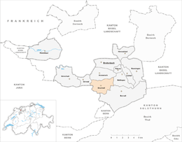 Erschwil – Mappa