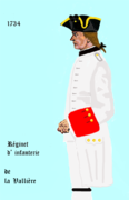 Uniforme de 1734 à 1749