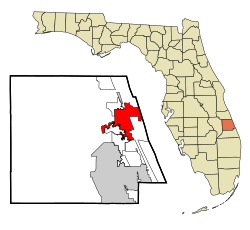 Location in St. Lucie County and the state of Florida