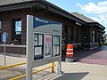 Amtrak Boarding Platform & Station Map for Macomb, Illinois