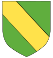 Coat of arms of the Courmes family[8]