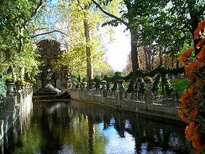 La fontana de' Medici.