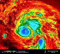 Radar del huracán Harvey