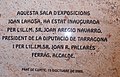 Placa commemorativa