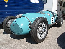 Photo de la Talbot-Lago T26C de Louis Rosier.