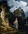 Посещение церковного двора в лунном свете (1790)