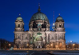 Berlin cathedral, blue hour