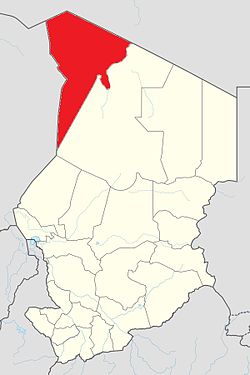 Bardaï is located in Chad