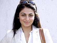 Neeru Bajwa at Kochi International Fashion Week 2011 02.jpg