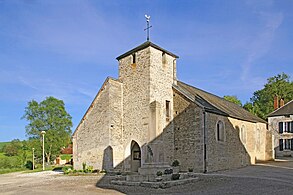 Façade et clocher-porche au nord.