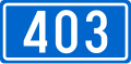 D403 state road shield