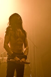 Frost with Satyricon in 2009