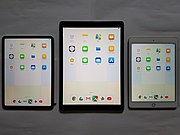 iPad（2018年モデルの3種）