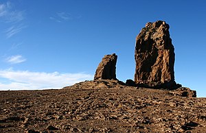 Roque Nublo, natural symbol of the island.