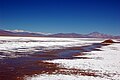 Salar-de-Marikunqa gölü, Nevado-Tres-Kruses Milli parkı