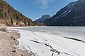 Il Lago del Predil e le Cinque Punte in inverno