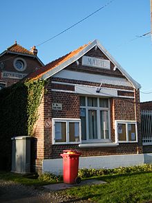 Ang Town Hall sa Mesnil-Saint-Georges