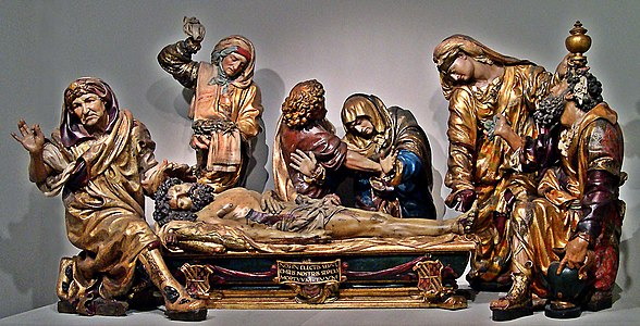 The Holy Burial by Juan de Juni