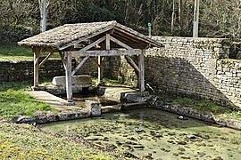 The washing house in Mazières-sur-Béronne