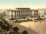 Museum of Fine Arts at Augustusplatz in 1890