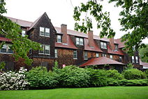 Nichewaug Inn, Petersham, 1899. "Short Acre" Petersham, c.a. 1829, redesigned by Edmond Willson in 1899.