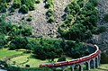 Bernina Express Brusion kierukkasillalla