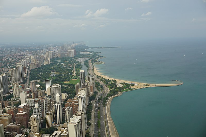 File:City and North Lakeshore Drive from 360 Chicago (49686958458).jpg