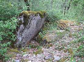 Dolmen Pierre Grosse in St Pierre Toirac