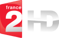Logo de France 2 HD du 30 octobre 2008 au 26 avril 2016.