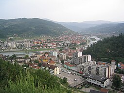 Panorama of Goražde