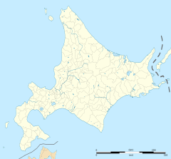 ペシ岬の位置（北海道内）