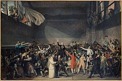 Tennis Court Oath 1790s