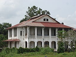 Kolonialvilla i Mbandaka