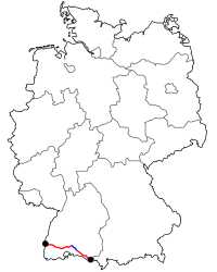 Verlauf der B 31