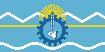 Bandera de la Provincia del Chubut.svg