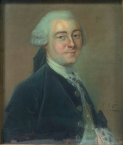 Portrait de Claude Charles Le Caron de Fleury, pastel, datation inconnue, collection particulière.