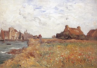 Le Port de Barfleur, musée des Beaux-Arts de Caen.