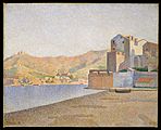 Paul Signac, The Town Beach, Collioure, 1887, Metropolitan Sanat Müzesi, New York