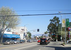 Van Nuys Boulevard in Sherman Oaks