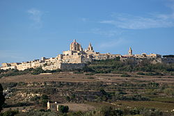 Mdina kelet felől