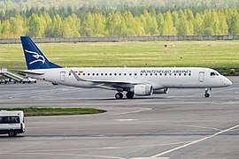 Embraer 190 de Montenegro Airlines (2016).