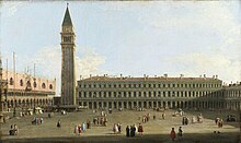 Saint Mark's Square, Venice, 1756