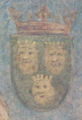 Coat of arms of Dalmatia from 1495 (Innsbruck)