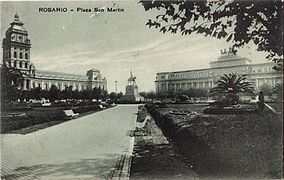 San Martín Square (c.1920s)