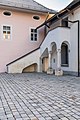 English: Staircase to the organ gallery Deutsch: Emporenaufgang